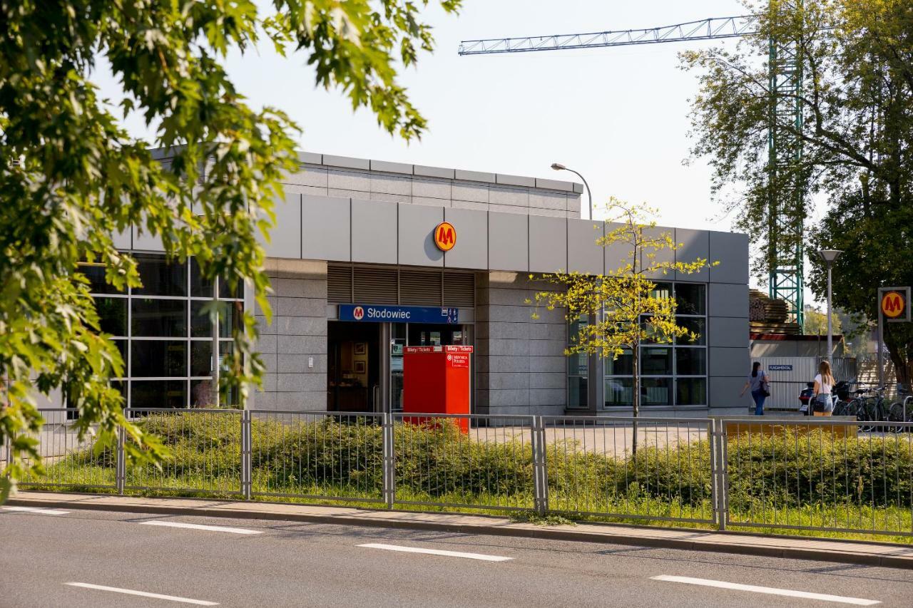Klimatyczne Studio Metro Slodowiec Varsóvia Exterior foto